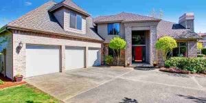 concrete driveway